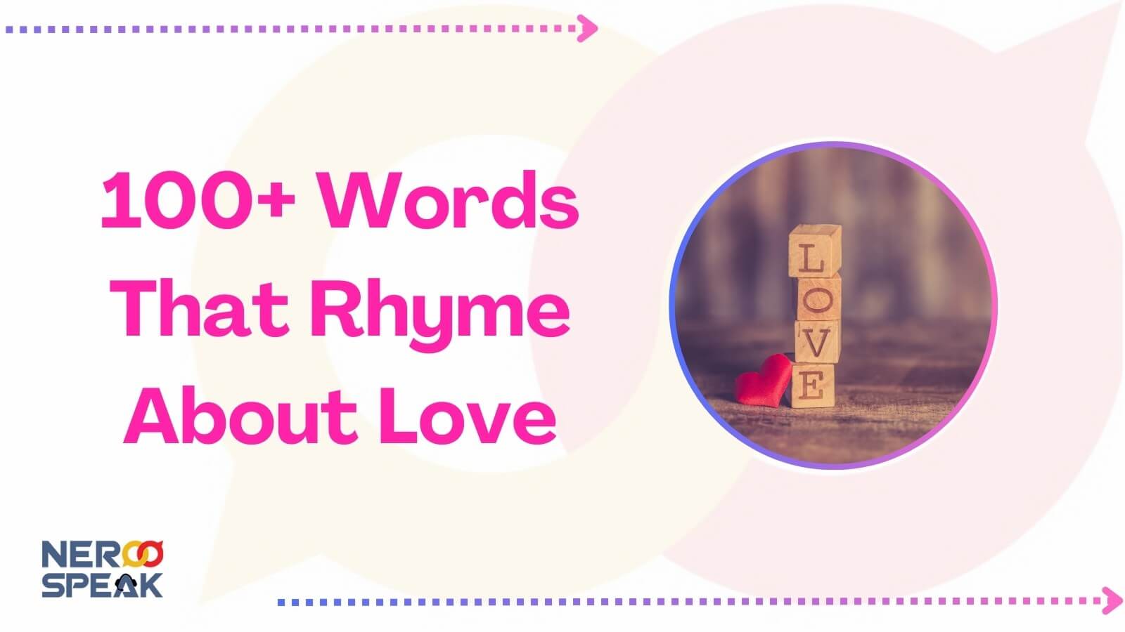 5 letter words that rhyme with love